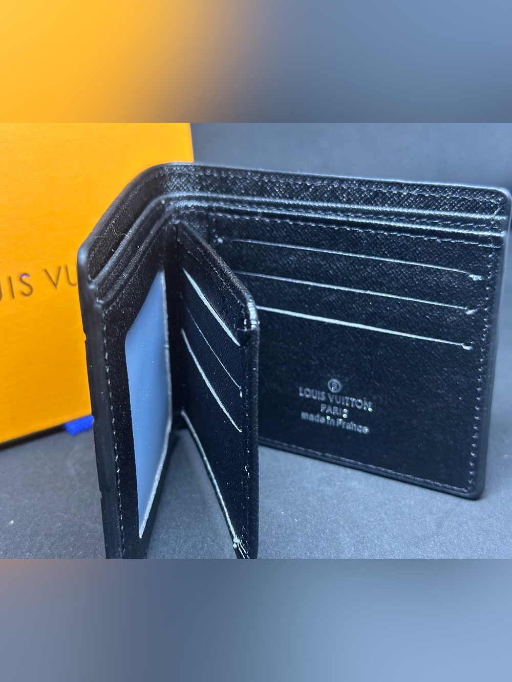 Black Billfold Card Wallet